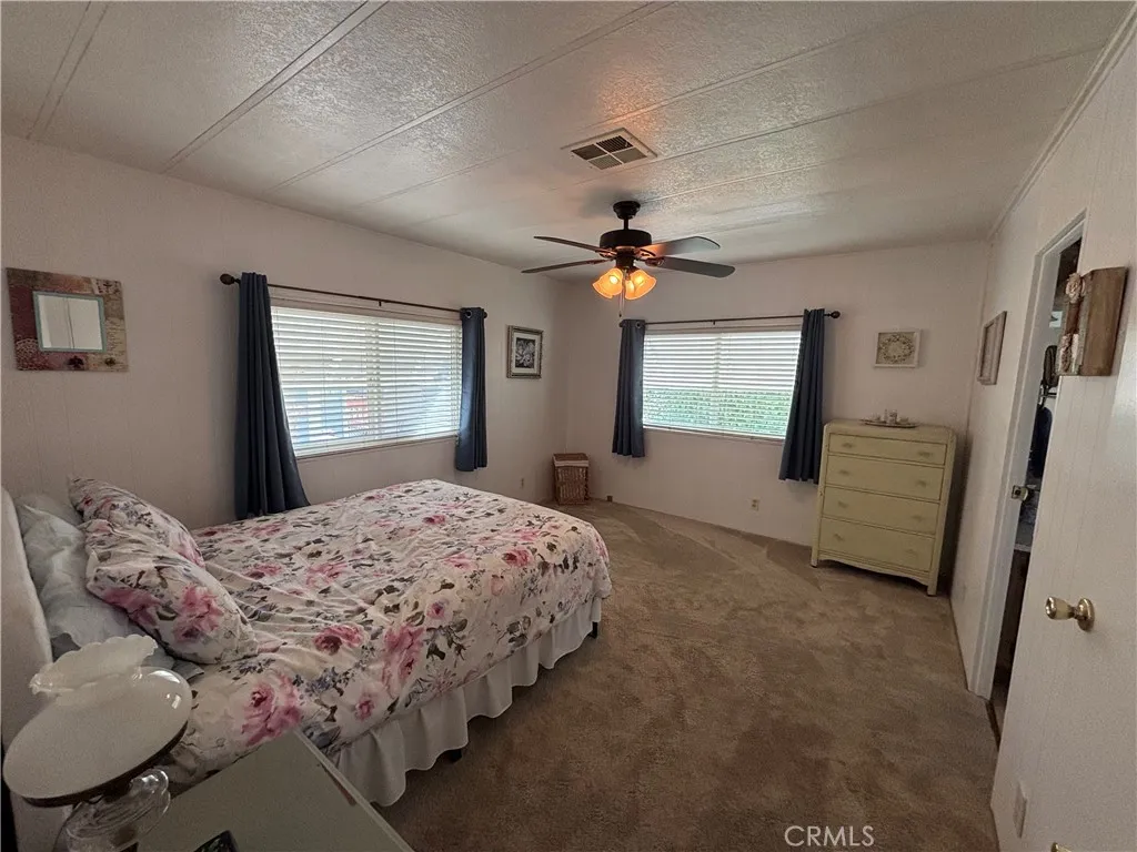 Spacious Primary with walk in closet