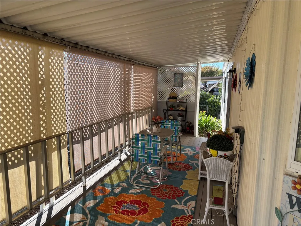 Covered Deck with privacy