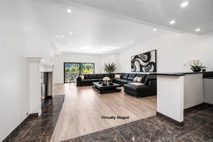 Living Room - Virtually Staged