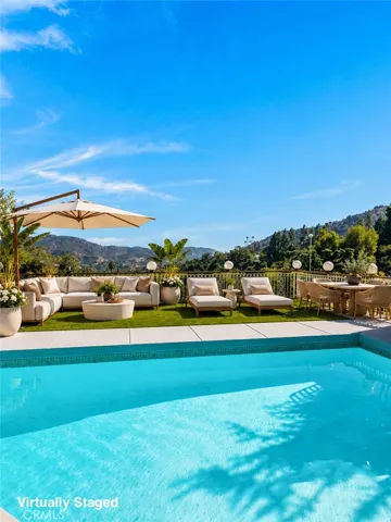 Pool and Deck - Virtually Staged