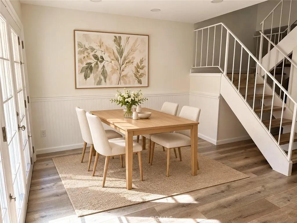 virtually stagged - dinning area