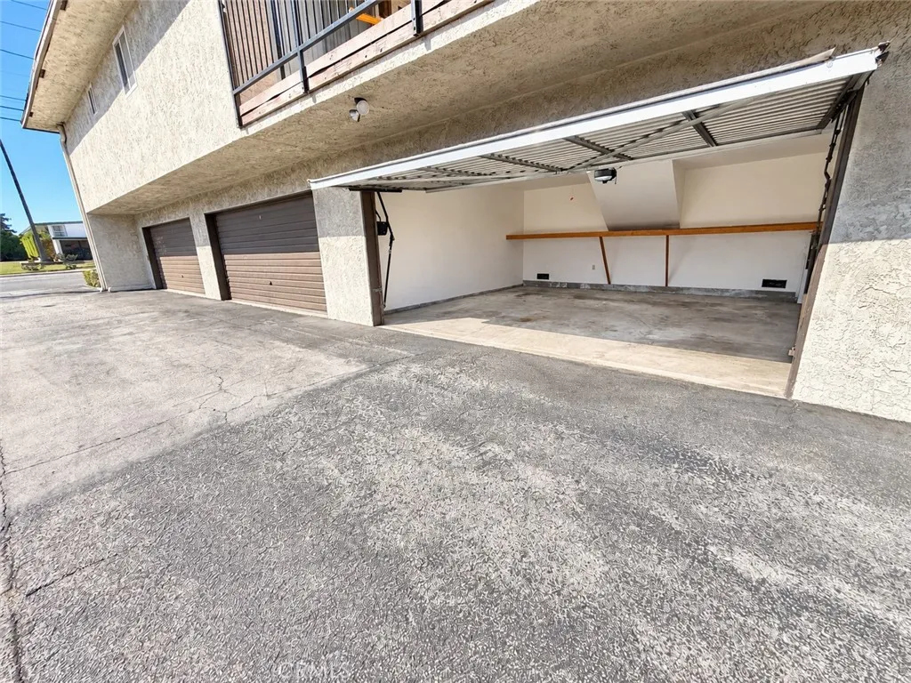 inside garage