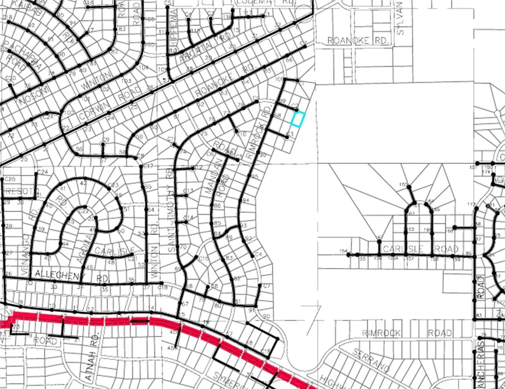 Sewer Line Map