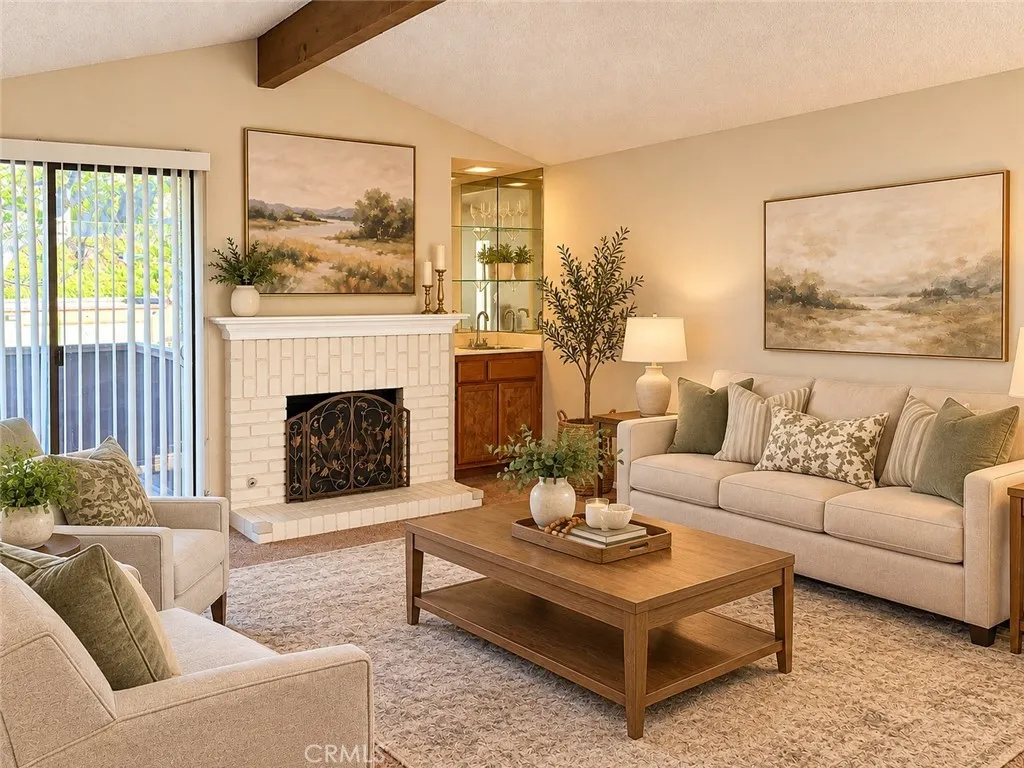 Living Room Virtually Staged