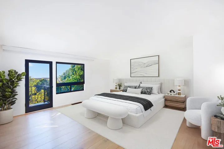 5th bedroom virtually staged