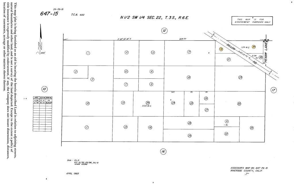 Plat Map