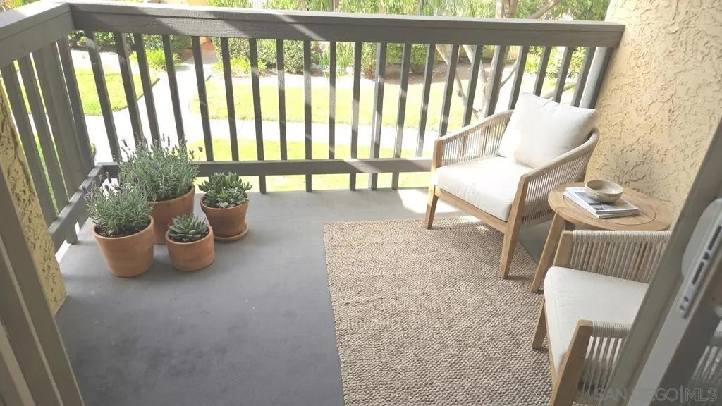 Balcony Virtually Staged