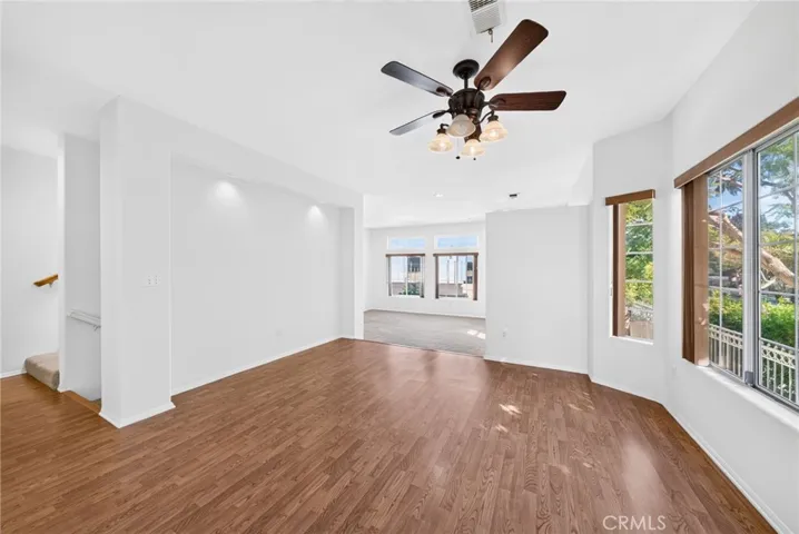 Step up into large Dining Room