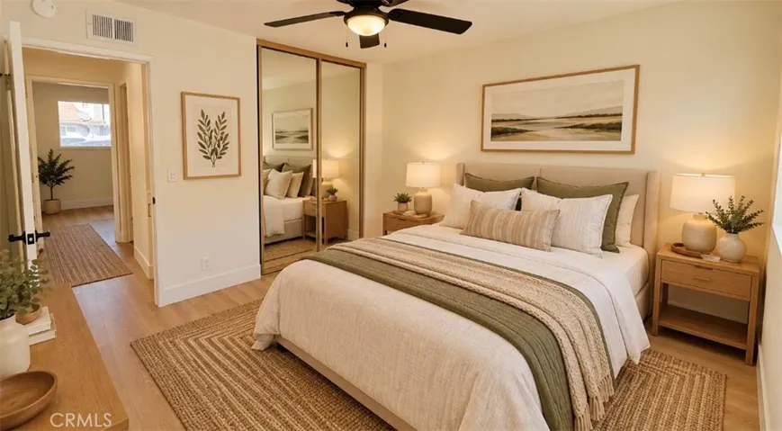 Bedroom 2 - Virtually Staged