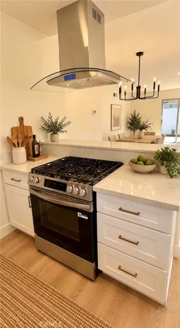 Kitchen Peninsula - Virtually Staged