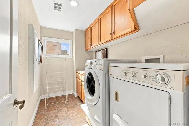 Upstairs Laundry room