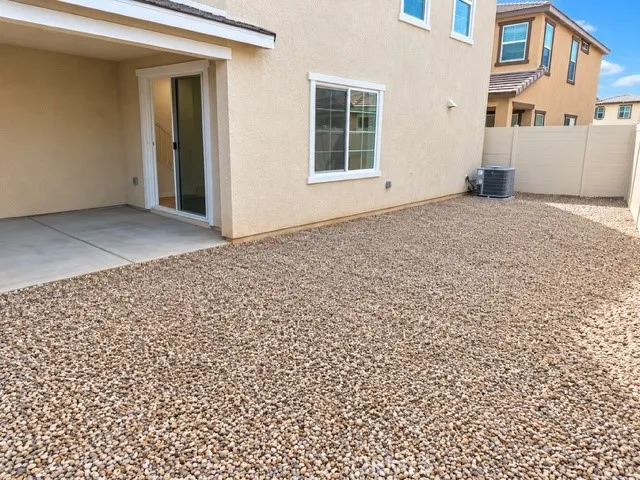 SIDE YARD AND PATIO