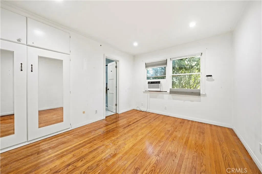 Closet and built in storage. Closet and built in storage.
