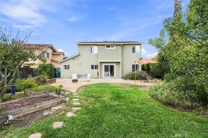 So many ways to use this yard and this view shows the garden area