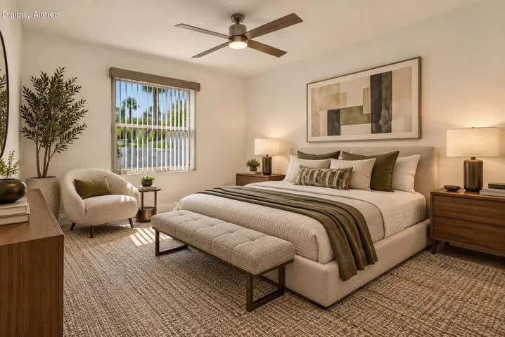 Warm Minimalist Bedroom Retreat