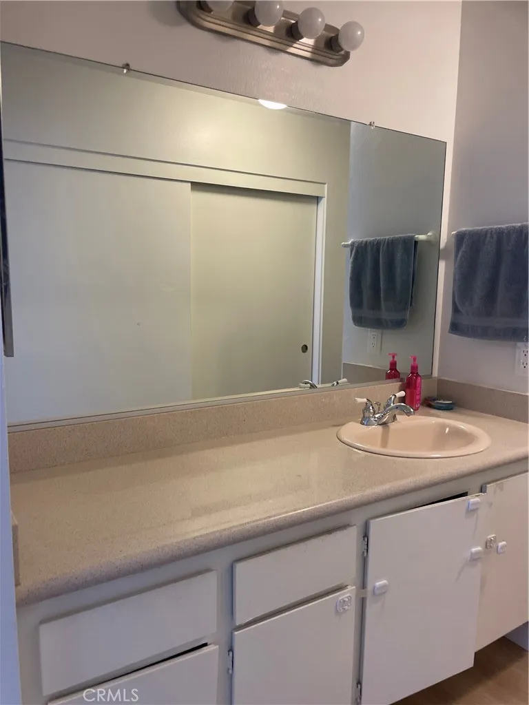bathroom in bedroom