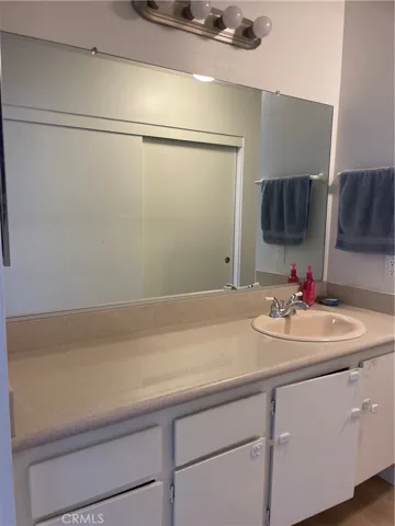bathroom in bedroom