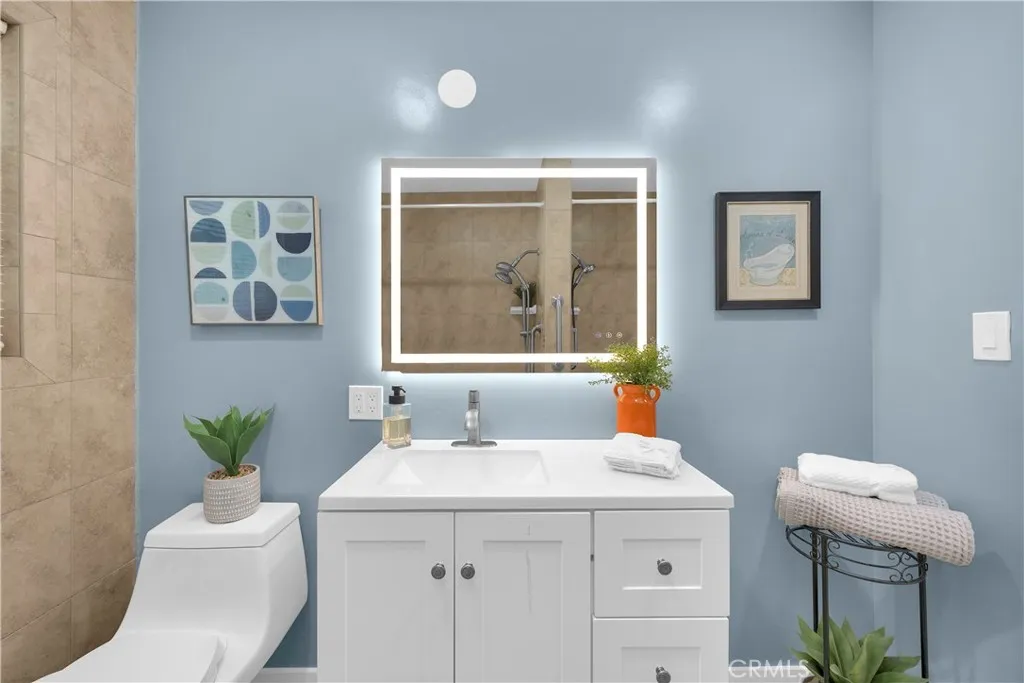 Updated bathroom
