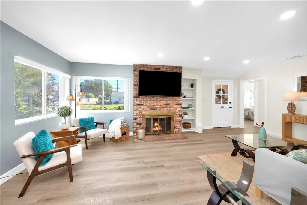 Lots of windows and natural light.