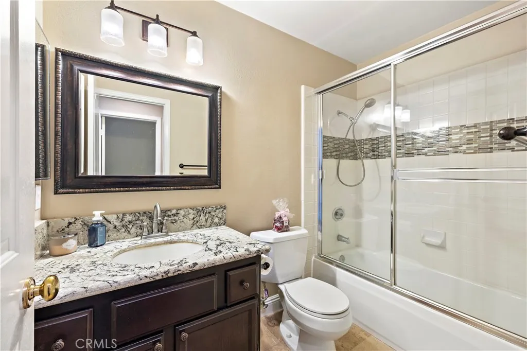 Downstairs full bathroom adjacent to bedroom Downstairs full bathroom adjacent to bedroom