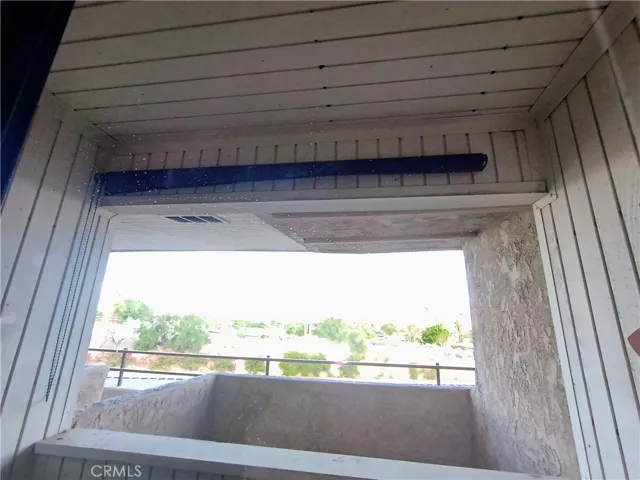 Sun shade in balcony