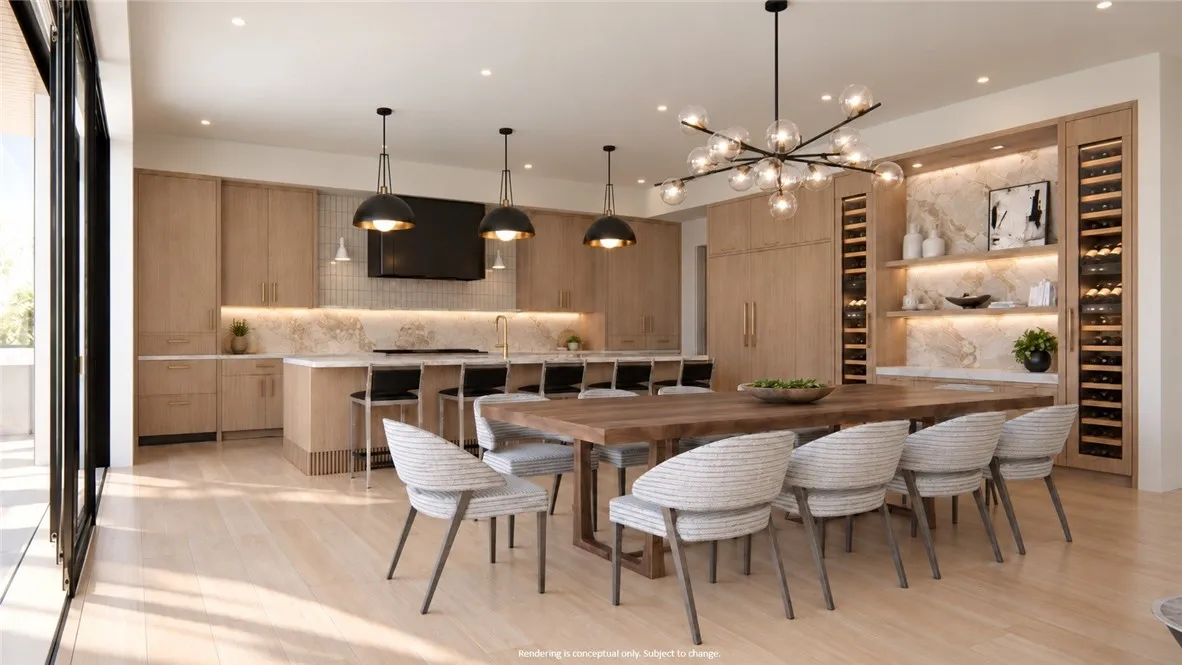 Kitchen view 2 rendering