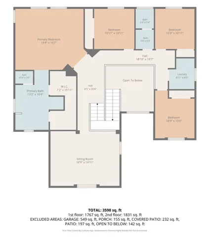 Floorplan 2nd Floor