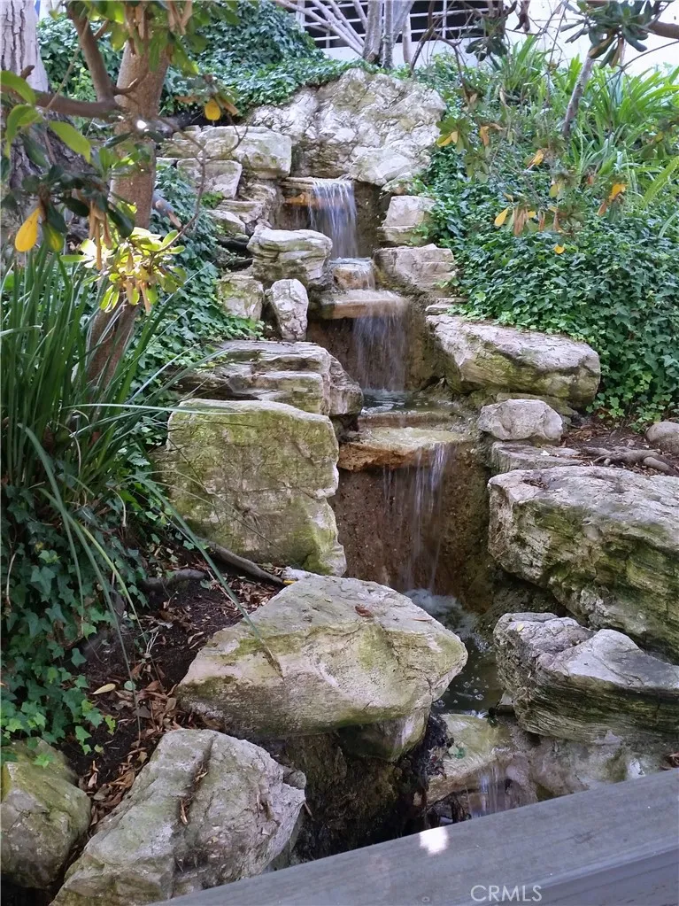 Waterfalls throughout