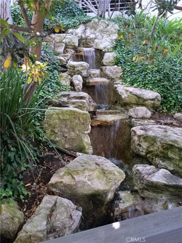 Waterfalls throughout