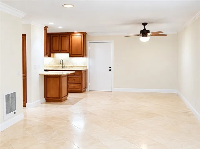 A view of the dining area off the kitchen