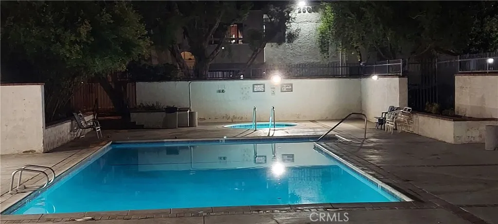 Enjoy an evening dip in the pool or spa to relax!