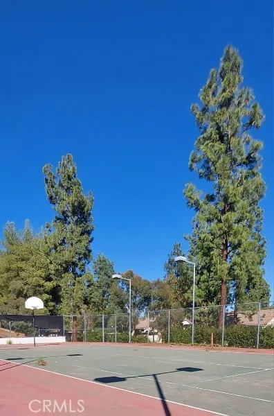 Refine your basketball skills on this large sports court!