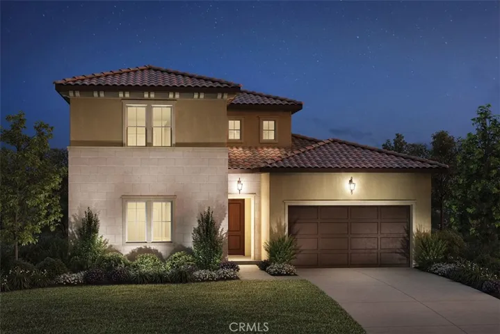 Front Elevation: Acerra Elite Italianate. Photo of artist rendering not actual home for sale. Home is still under construction.