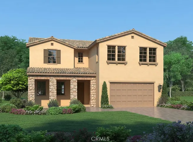 Front Elevation: Vittoria Tuscan. Photo of artist rendering not actual home for sale. Home is still under construction.