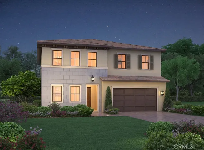 Front Elevation: Cesena Italianate. Photo of artist rendering not actual home for sale. home is still under construction.