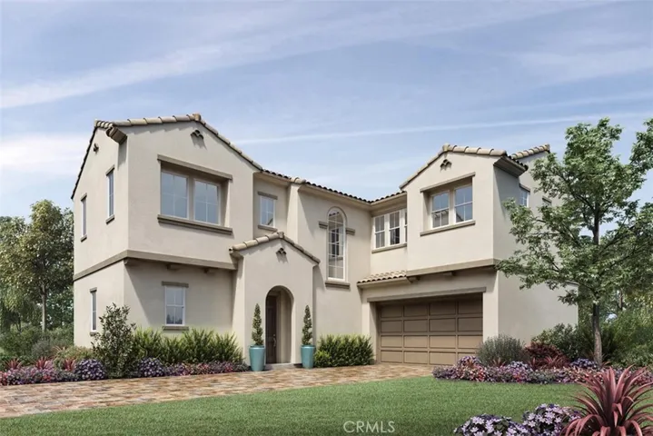 Front Elevation: Red Oak Santa Barbara. Photo of artist rendering not actual home. Home is still under construction.