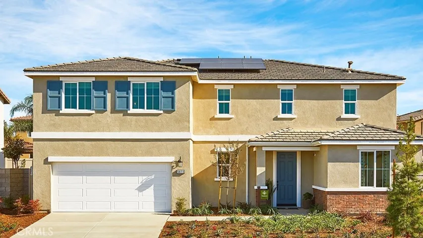 Pictures are of the model home
