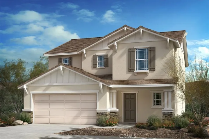 Front of home. Photo is a rendering. Actual home may differ.