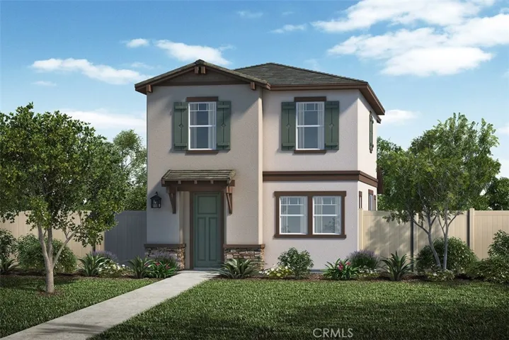 Exterior. Photo is a rendering. Actual home may differ.