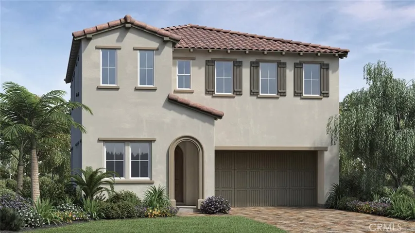 Front Elevation: Coral Spanish Colonial. Photo of artist rendering not actual home for sale. Home is still under construction.