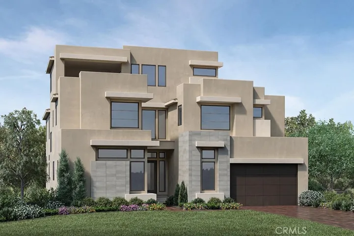 Front Elevation: Elara Elite Modern. Photo of artist rendering not actual home for sale, home is still under construction.