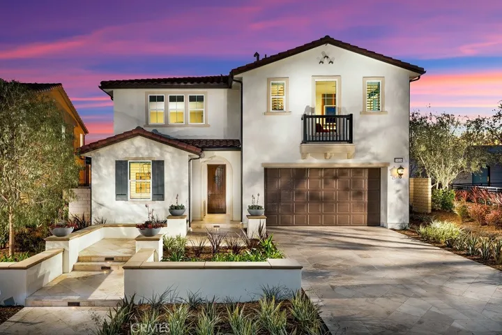 Front Elevation: Anacona Spanish Colonial. Model home sold AS IS.