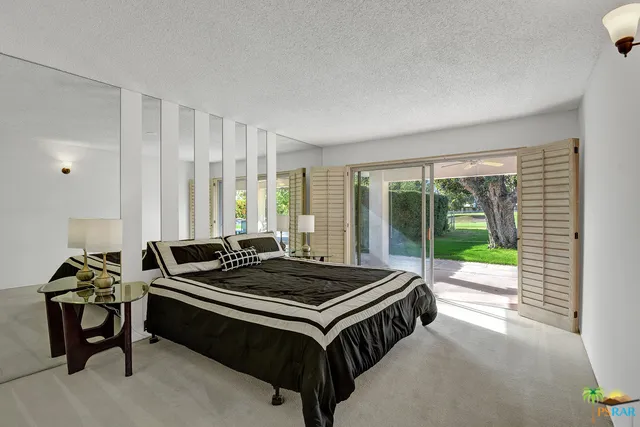 Master bedroom to pool