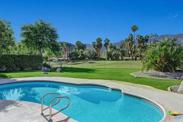 Pool to fairway & mountains