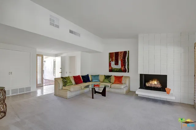 Front entry to living room