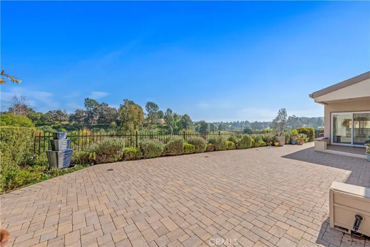 Patio with neighborhood views