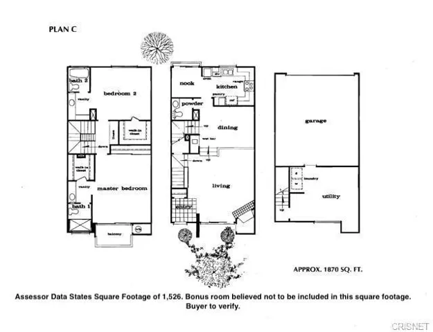 Plan C Builder Floor Plan Supplement