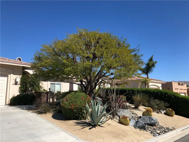 Beautiful Desert Landscape with Gated Entry