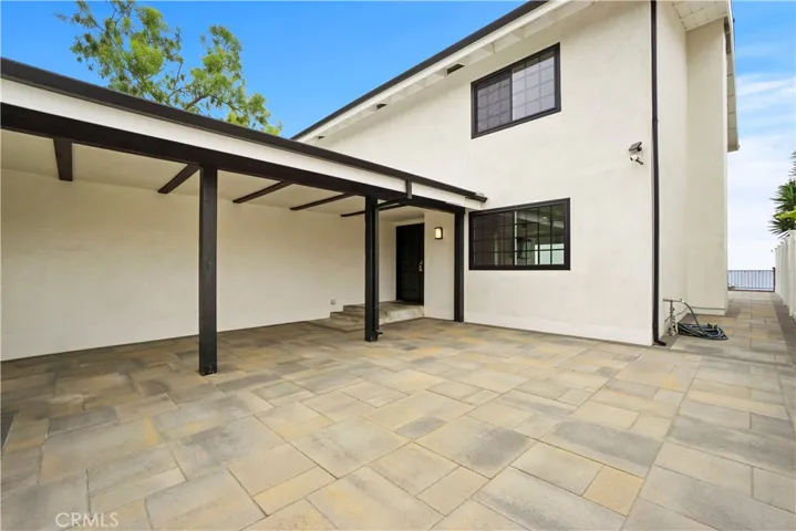 Gated courtyard