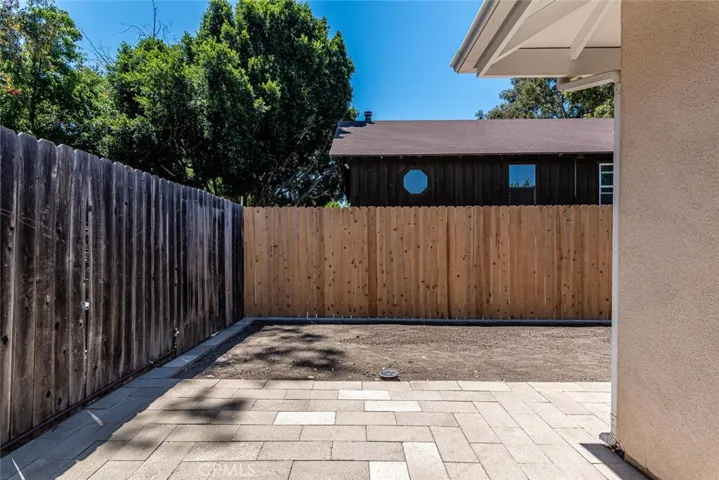 Back patio/yard